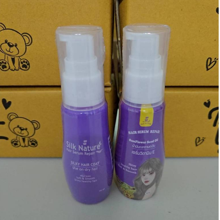 เซรั่มบำรุงผม วิตามินอีเข้มข้น ราคาส่ง ซิลค์เนเจอร์ไทยแลนด์แพ็คเกจใหม่มาแล้ว