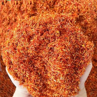 ดอกคำฝอย 100กรัม คัดอย่างดี สะอาดปลอดภัย(อบฆ่าเชื้อรา เรียบร…