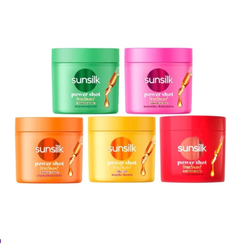 Sunsilk ซันซิล พาวเวอร์ชอต ทรีทเม้นท์บำรุงผม 250ml.