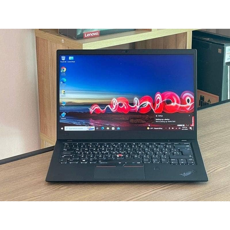 Lenovo ThinkPad X1 Carbon G6 Core i7-8550U RAM16GB SSD 256GB Win 11 Pro คีย์ไฟ สินค้ามือสอง