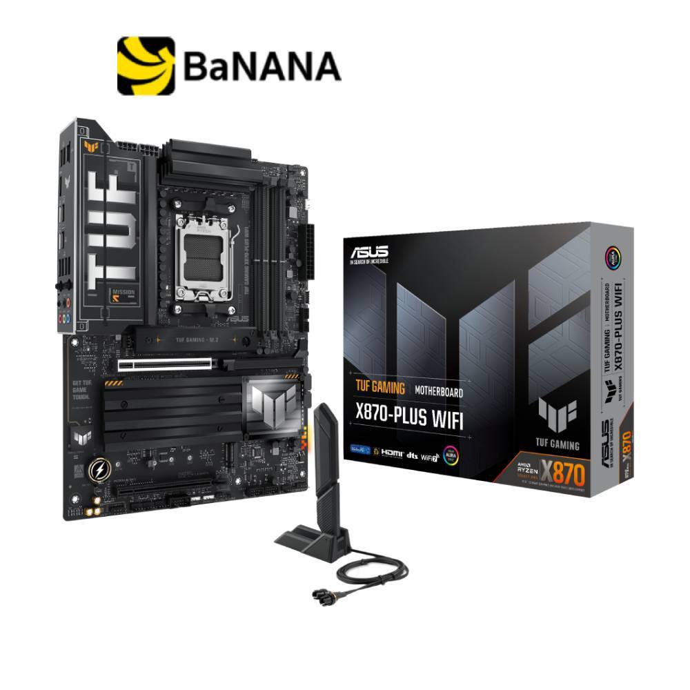 เมนบอร์ด ASUS TUF Gaming X870-PLUS WIFI DDR5 AM5 by Banana IT
