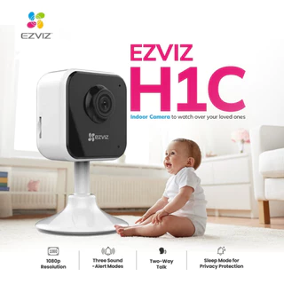 กล้องวงจรปิด EZVIZ H1C 2MP Smart Wi-Fi Camera 1080P Type-C Wi-Fi