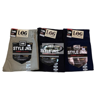 กางเกงขายาวผู้ชาย ทรงกระบอก ชิโนไม่ยืด ผ้าคอตตอนนิ่มใส่สบาย …