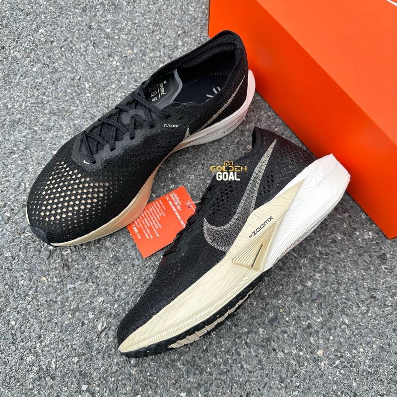 รองเท้าวิ่ง Nike Vaporfly Next% 3 “Black Gold” ของแท้100%