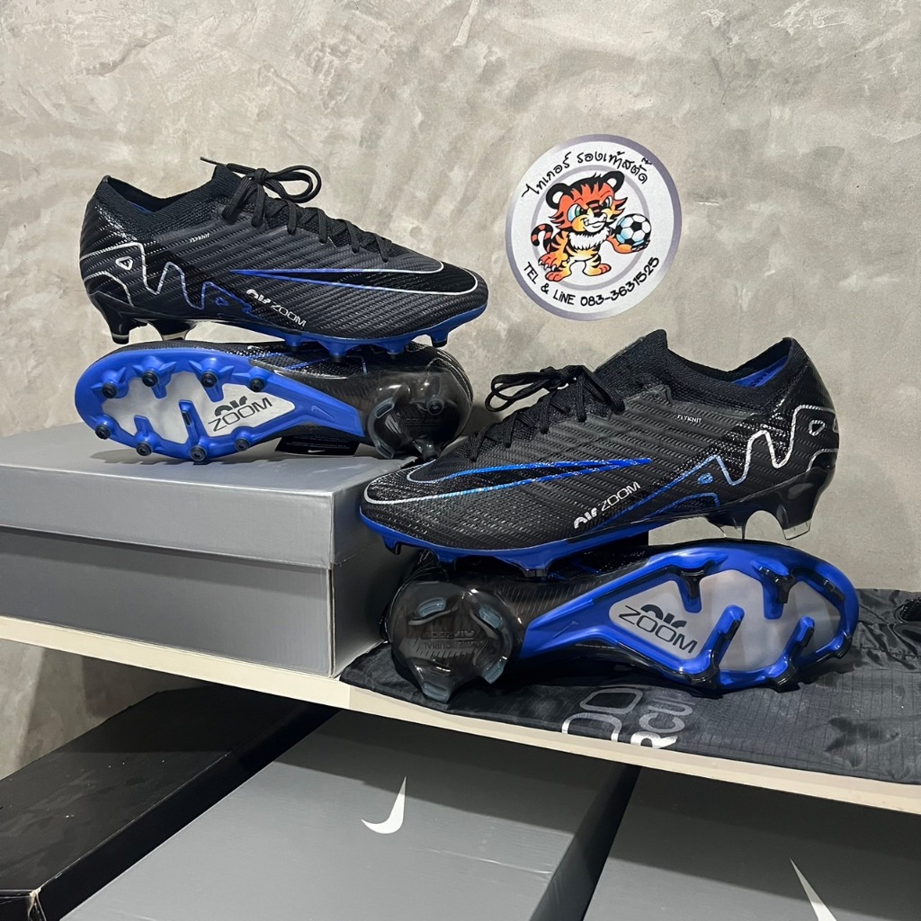 Nike Air Zoom Shadow Pack Zoom Mercurial Vapor15 Elite FG/AG-PRO หญ้าจริง/เทียม ไนกีของแท้ มือ1