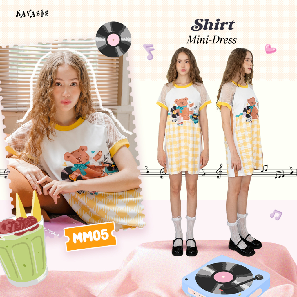 KAYASIS~ I MM05 Shirt Mini Dress (Pre-order)