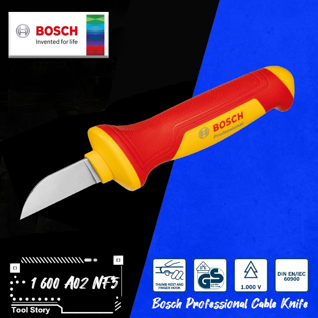 Bosch มีดตัดสายเคเบิล 1600A02NF5 หรือ 1600A02NF6