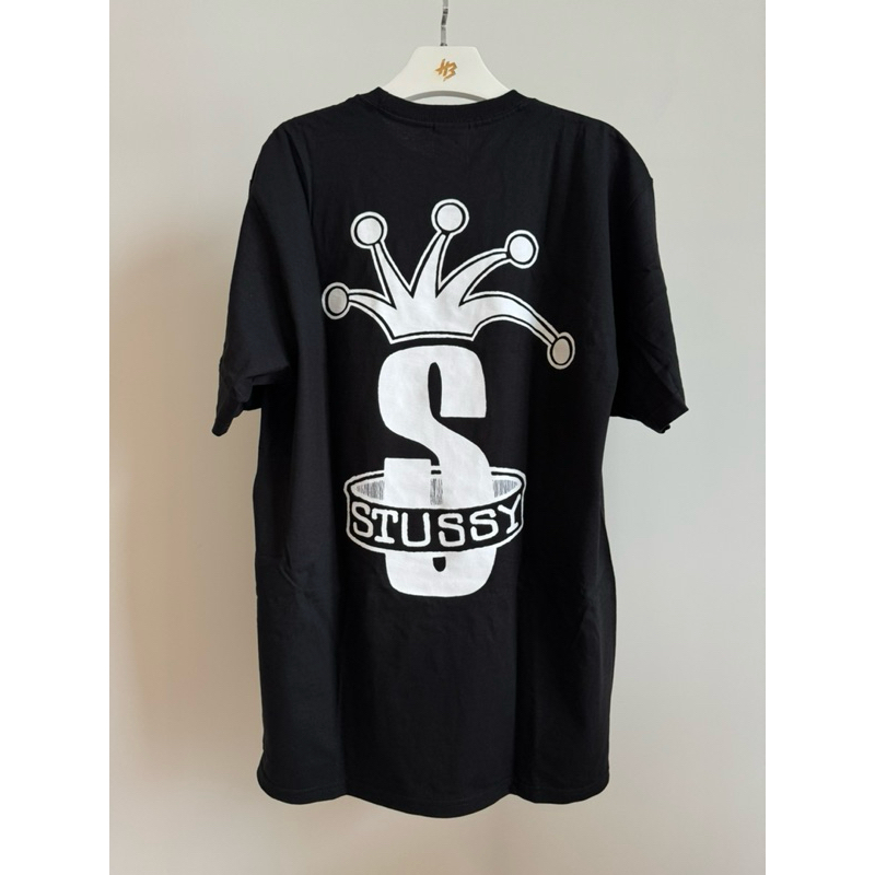 [ของแท้] STÜSSY CROWN BAND TEE BLACK