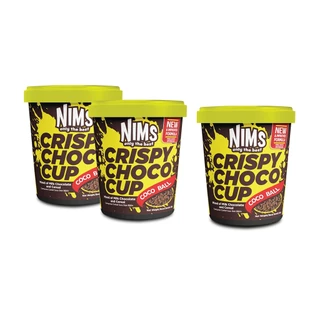 (โปรสุดคุ้ม 2 เเถม 1) Nims Crispy Choco Tube ขนาด 60 กรัม โกโก้ครั้นซ์ ขนมข้าวพองเคลือบช็อกโกแลตแท้ เข้มข้น หลายรสชาติ