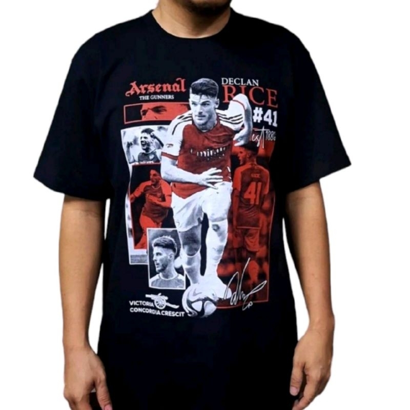 เสื้อยืด ดีแคลน ไรซ์ อาร์เซน่อล Declan rice Arsenal V2
