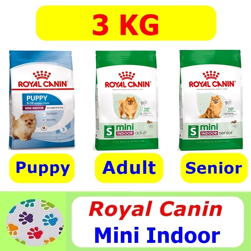 Royal Canin Mini Indoor Puppy/Adult/Senior 3 Kg
