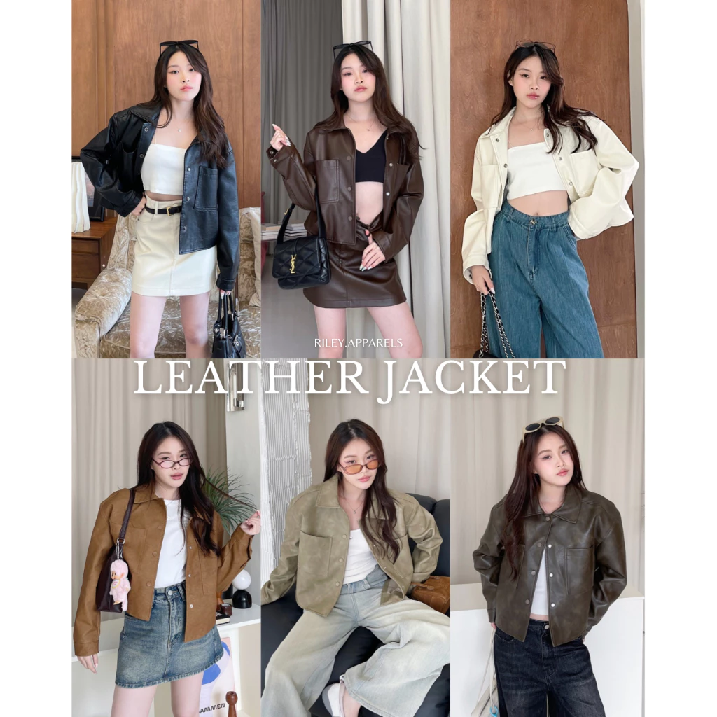 Riley.apparels - Leather Jacket 9089