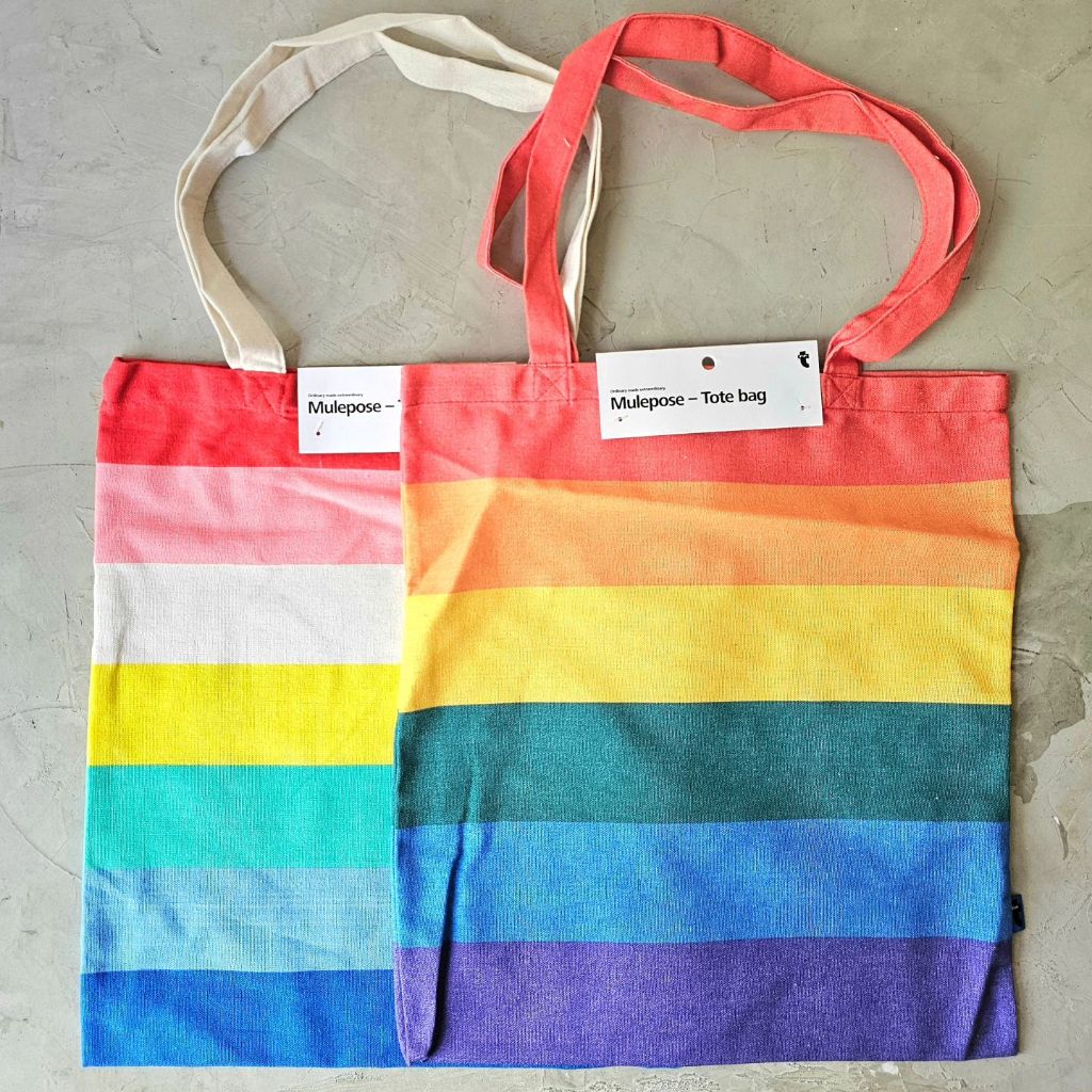 Flying Tiger Rainbow Tote Bag ของใหม่