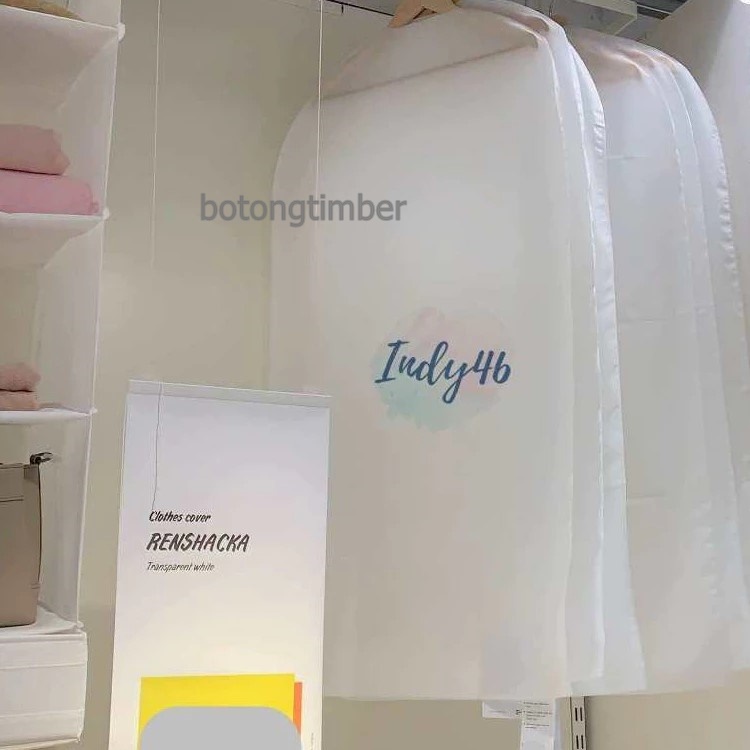 IKEA RENSHACKA ถุงใส่สูท ถุงใส่เสื้อผ้า