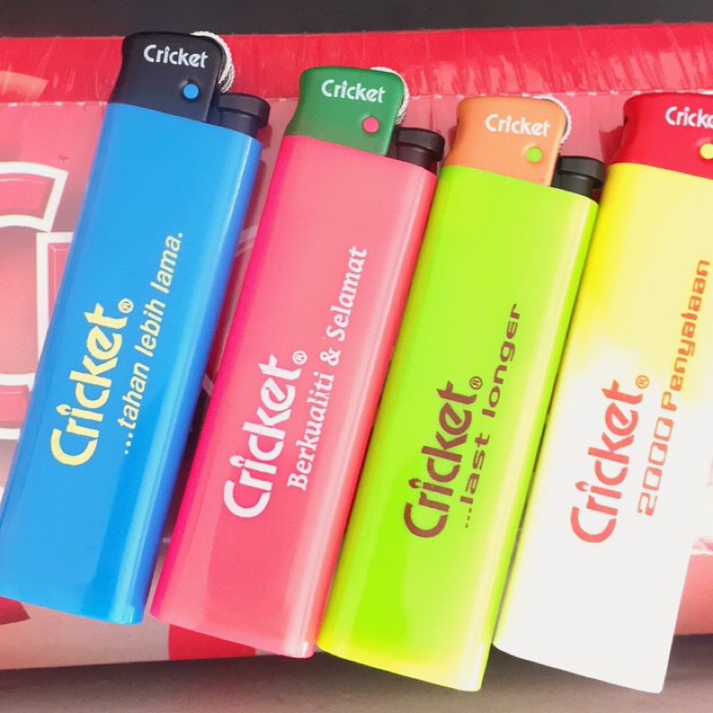 light-er cricket ไฟแช็ค Cricket(คริกเคร็ต) ยกกล่อง ยกกล่อง (50 อัน)