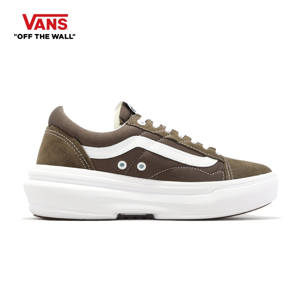 VANS OLD SKOOL OVERT CC-WALNUT      รองเท้า รองเท้าผ้าใบ ผู้ชาย ผู้หญิง