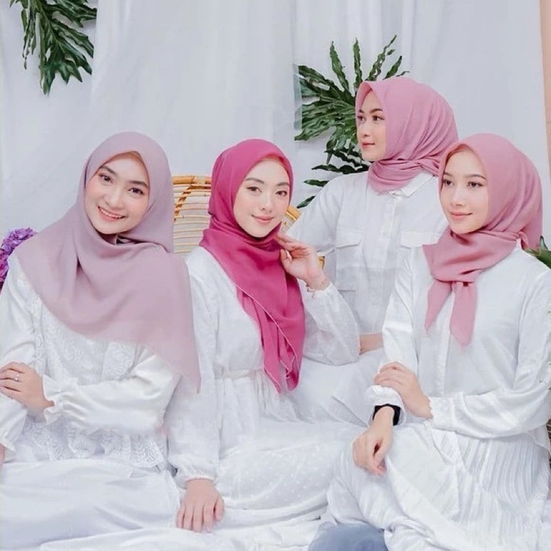 Hijab bliss ผ้าคลุมบาวา แบรนด์ BELLA SQUARE จัดส่ง1-2วัน