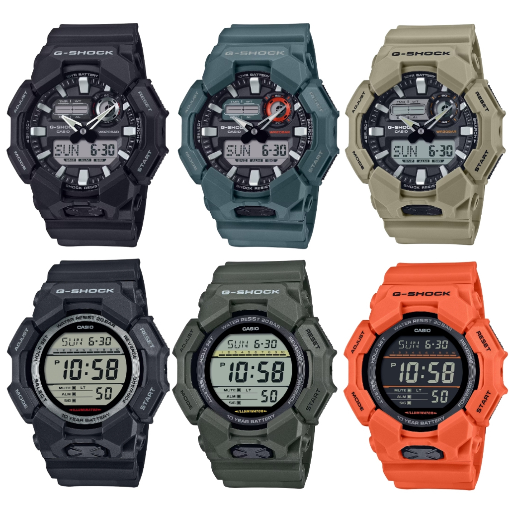 New G-shock  Series Ga-010  GD-010 ประกันศูนย์ Cmg  1 ปี