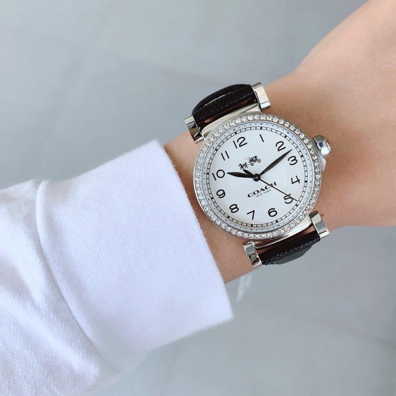 Wร้อมส่ง Coach Coach Madison Silver Dial Ladies Fashion Watch Style No. 14502399 ขนาด Case: 32 mm