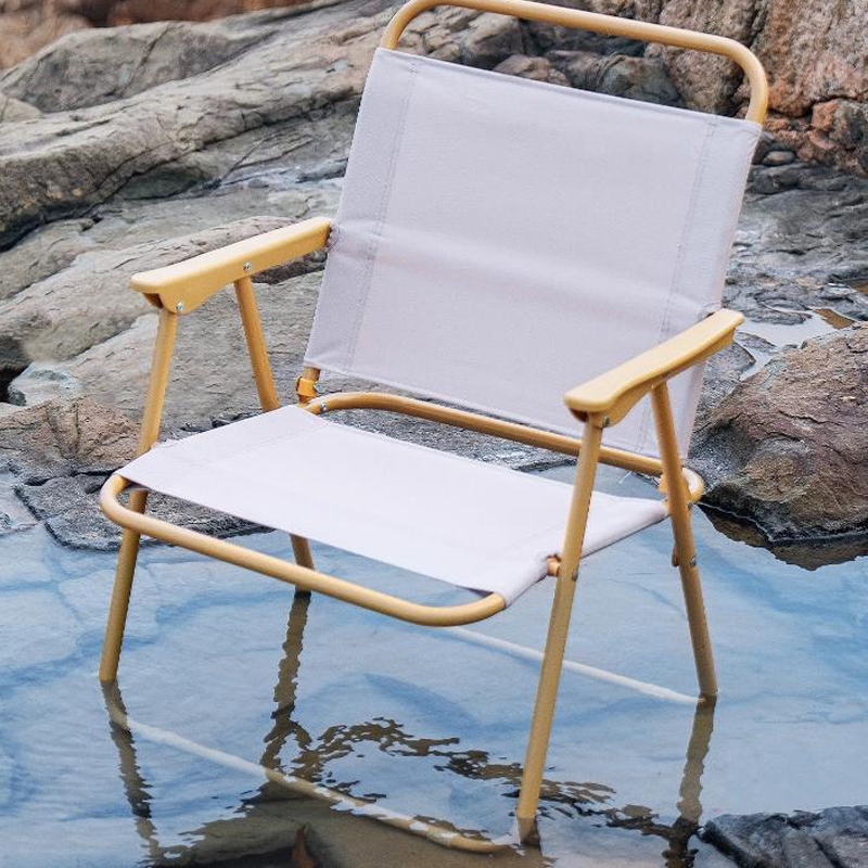 [พร้อมส่ง]เก้าอี้แค้มปิ้ง พับ ขาอลูมิเนียม แคมป์ปิ้ง Portable Camping Chair ทนทาน รับน้ำหนักได้​ถึง​120​kg