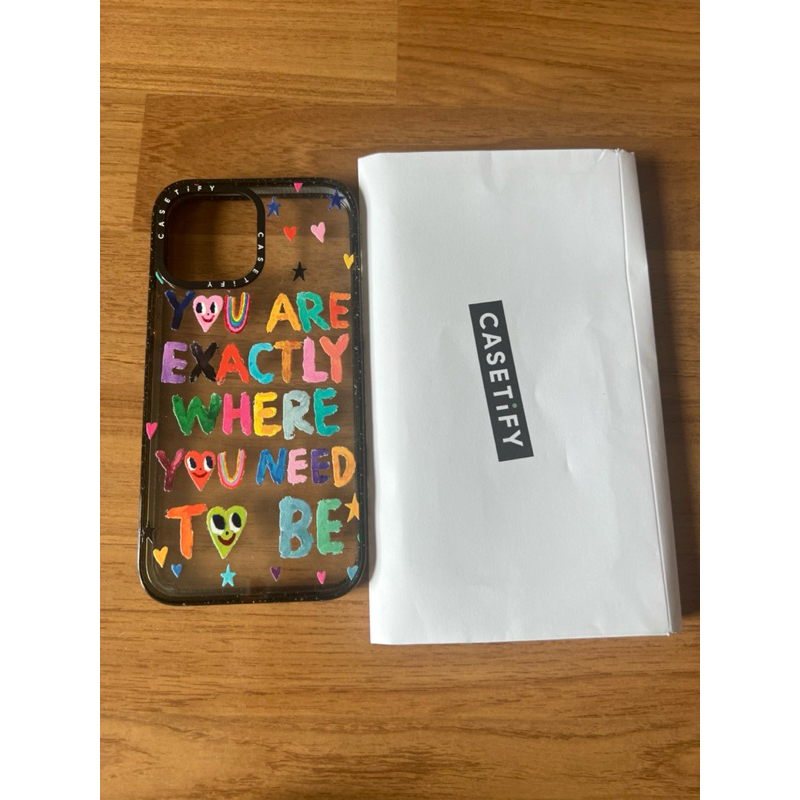 [used] เคสมือสอง casetify แท้💯 รุ่น ip 13 pro max (you are)