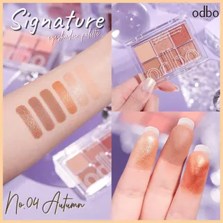Odbo Signature Eyeshadow Palette #OD276 โอดีบีโอ ซิกเนเจอร์ อายแชโดว์ พาเลท (4.8 g.)