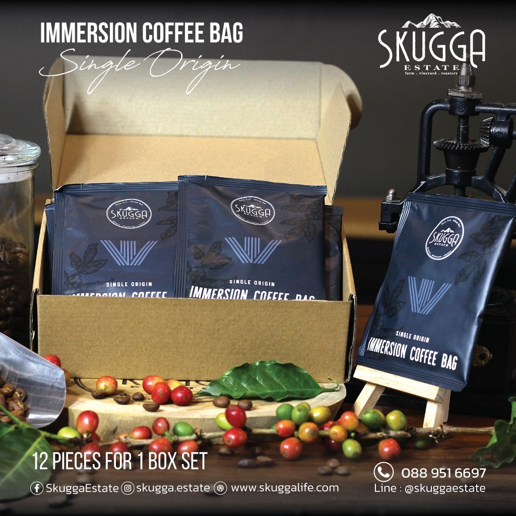 กาแฟถุงชา Immersion Coffee Bag