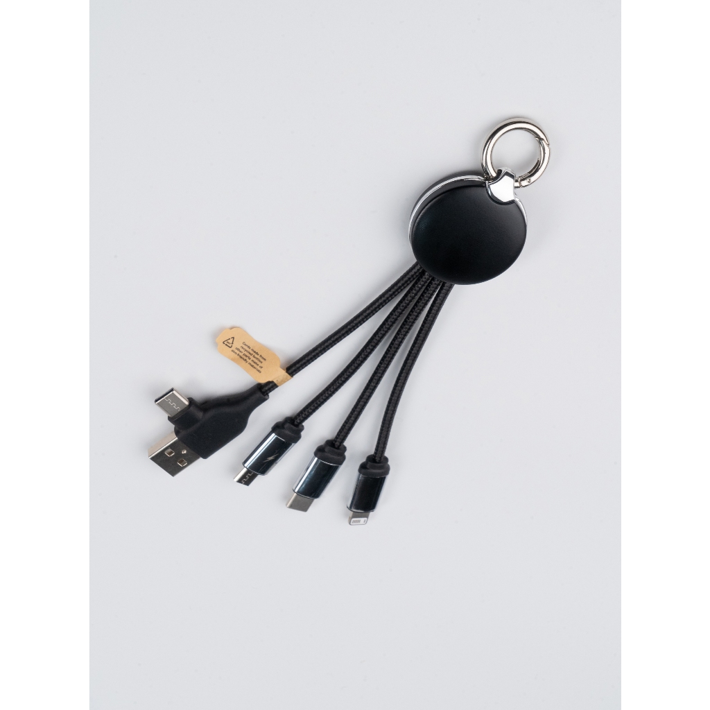 สายชาร์จ 6 In 1  อินพุต USB-A/USB-C / 15cm 6in1 USB-A/USB-C Input  15cm 3in1 light up cable