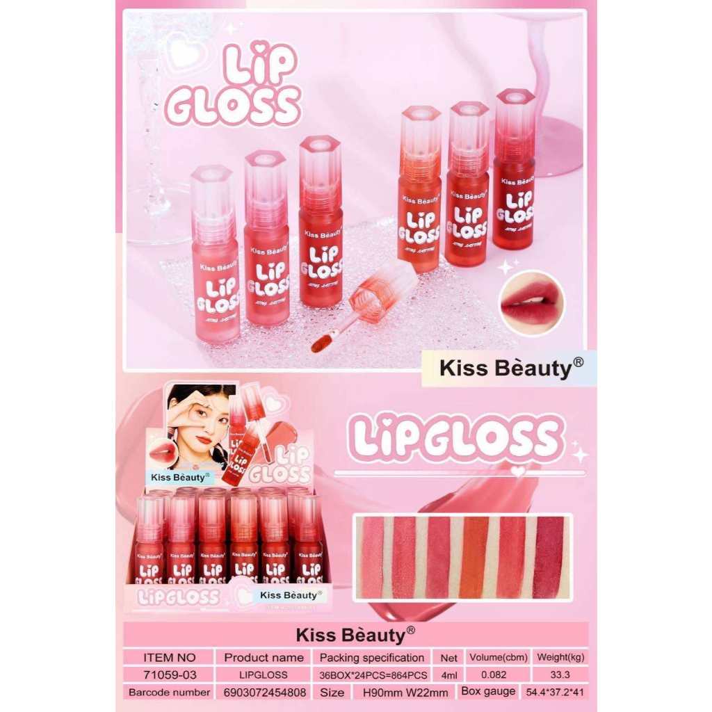 ราคาส่ง/ยกถาด ถาดละ486บาท No.71059 ปทินท์ เนื้อเบาบางให้สีสันสวยงาม เพื่อริมฝีปากแลดูสวยสุขภาพดีอย่างเป็นธรรมชาติ