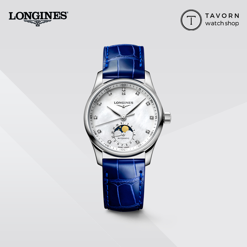 นาฬิกาผู้หญิง Longines Master Collection 34mm รุ่น L2.409.4.87.0