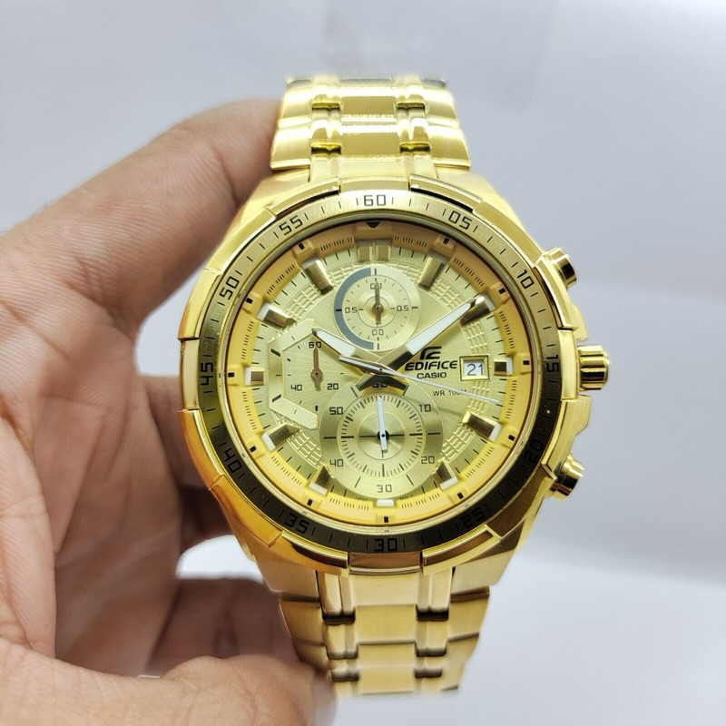 CASIO EDIFICE แท้ 💯% รุ่น EFR-539 Gold Edition พร้อมส่ง