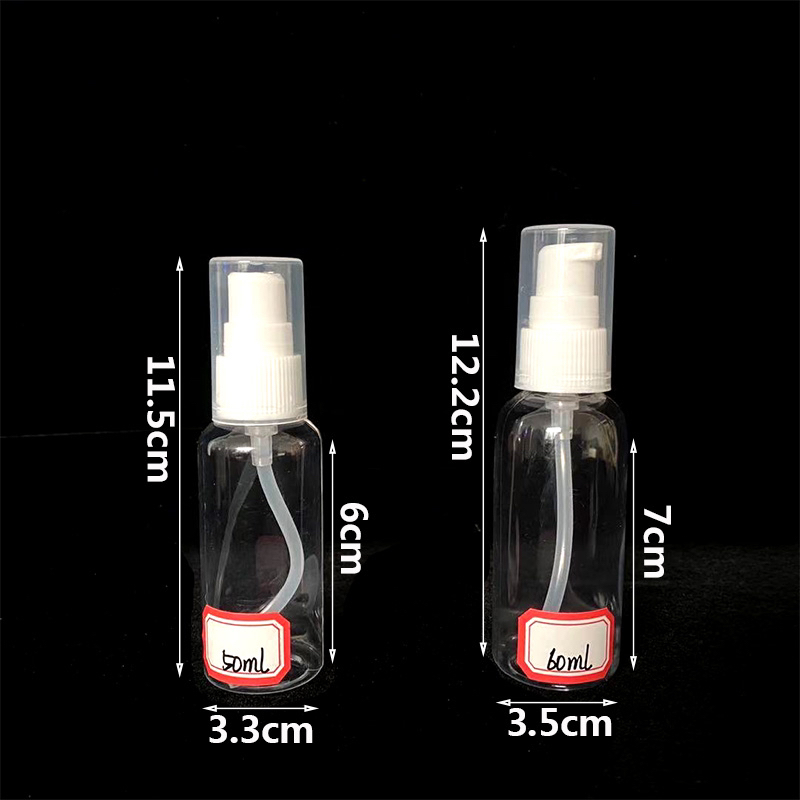 ขวดหัวปั้มหลายขนาด พร้อมส่ง สำหรับใส่ของเหลว พกพา เดินทาง