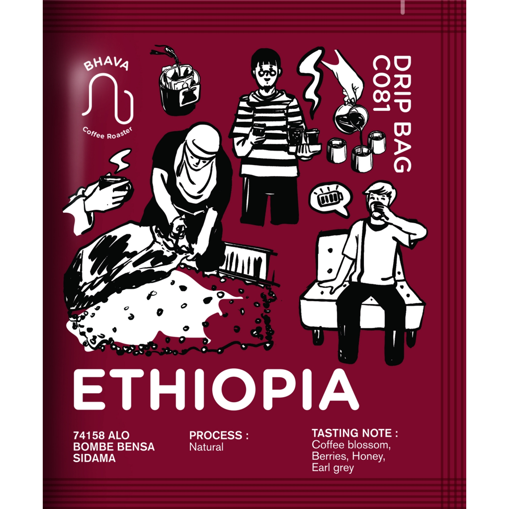 D081 Bhava Ethiopia Alo Natural Dripbag