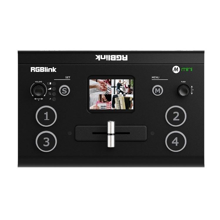RGBlink All-in-One 4 CH HDMI Live Stream Switcher สำหรับ Youtuber  #MINI