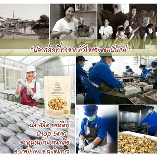 (6 ซอง) ปลาสลิด พอดีคำ แบบกรอบ ขนาด 70 กรัม เนื้อล้วน ไม่มีก้าง พร้อมรับประทาน ทอดด้วยน้ำมันมะพร้าว Zalidpordeekum
