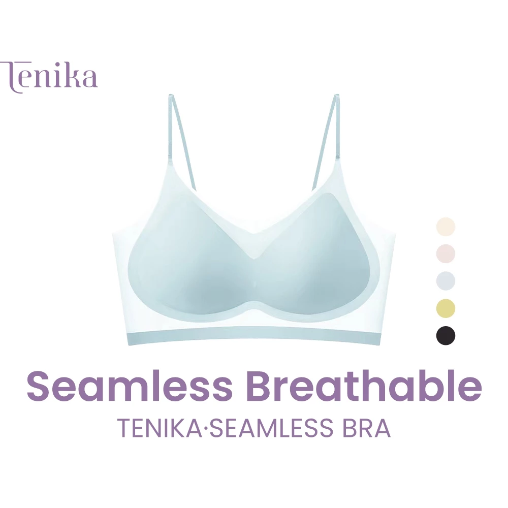 TENIKA บรา เก็บทรงเต็มเต้า เก็บข้างได้ดี ก็มั่นใจมากกว่า ใส่สบาย ไร้โครง