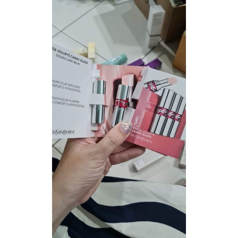 พรี ysl rouge volupte candy glaze 1 g สี 02
