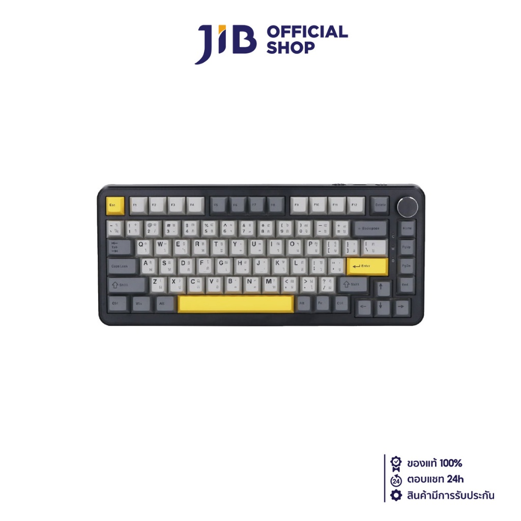 WIRELESS KEYBOARD (คีย์บอร์ดไร้สาย) AJAZZ AK820 MAX STANDARD VERSION (STARRY NIGHT) (GIFT SWITCH RGB