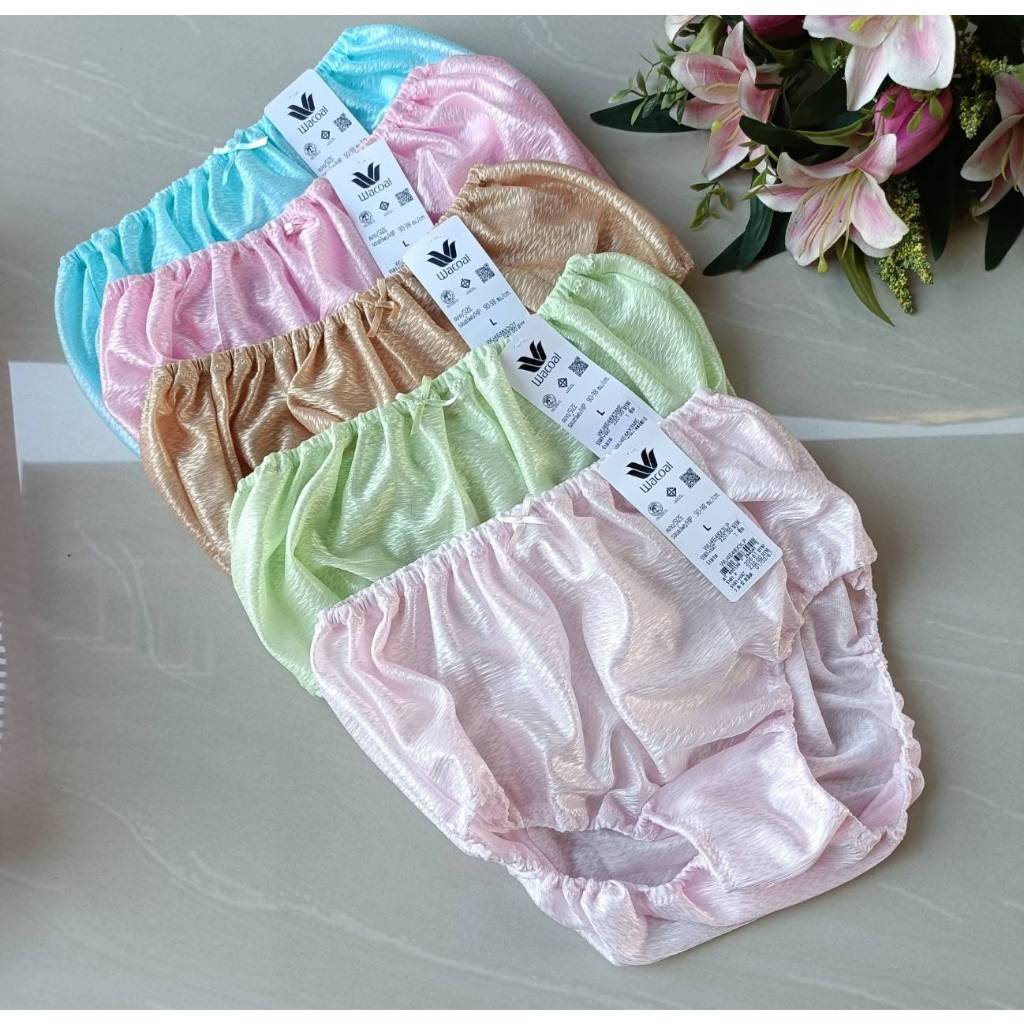 Wacoal panty WU4E48 /WU6E10 กางเกงในร้อยยางแบบเต็มตัว# งานเกรด1