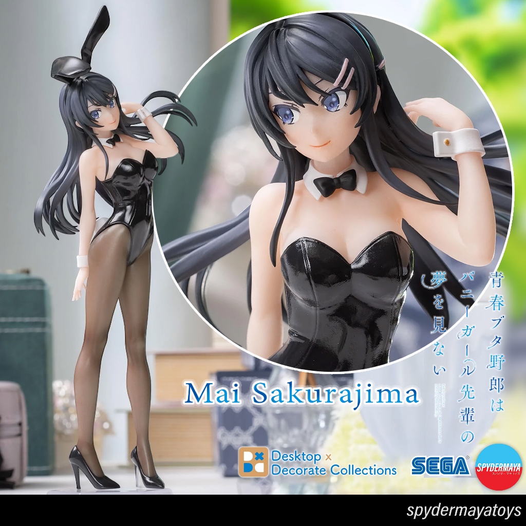 [Pre-Order] ฟิกเกอร์ Mai Sakurajima Desktop x Decorate Collections - Rascal Does Not Dream - SEGA