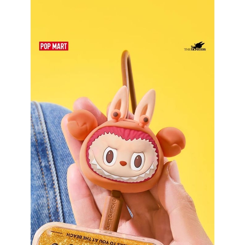พร้อมส่งจากไทย กล่องจุ่ม สายชาร์จ Labubu ห้อยกระเป๋า ของแท้จาก Popmart แสกนได้