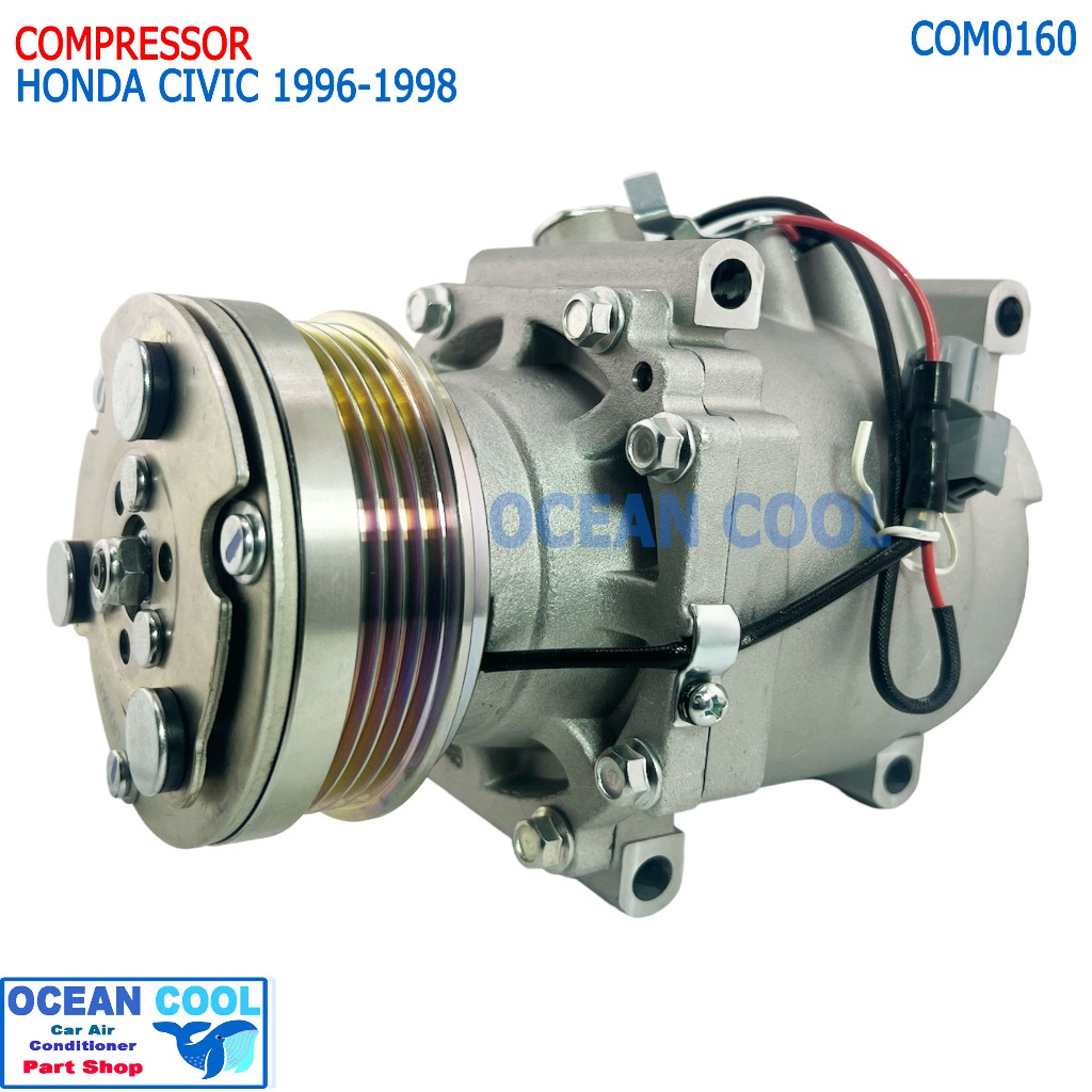 COMPRESSOR Honda Civic 94-00 COM0160 City โฉมแรก 96-98,City Type Z 99-02,CRV G1 96-01 COM0160 คอมเพร