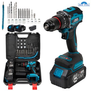 MOLITA สว่านไร้สาย 299V 3ระบบ มอเตอร์บัสเลส แบตเตอรี่ใหญ่ 2 …