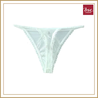 BSC Lingerie กางเกงชั้นในเซ็กซี่ ลูกไม้ ซีทรู รูปเเบบ จีสตริง มีให้เลือก 4 สี รุ่น BU8361_R25