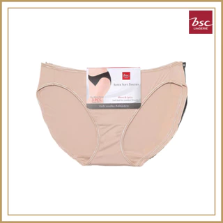 BSC Lingerie Panty กางเกงในเบสิค ทรงบิกินี่ แพค 3 ชิ้น รุ่น BU3624