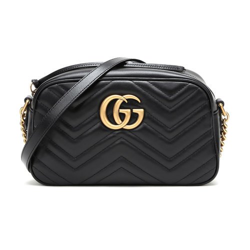 Gucci Marmont series กระเป๋าสะพายหนังผู้หญิง crossbody 447632 DTD1T