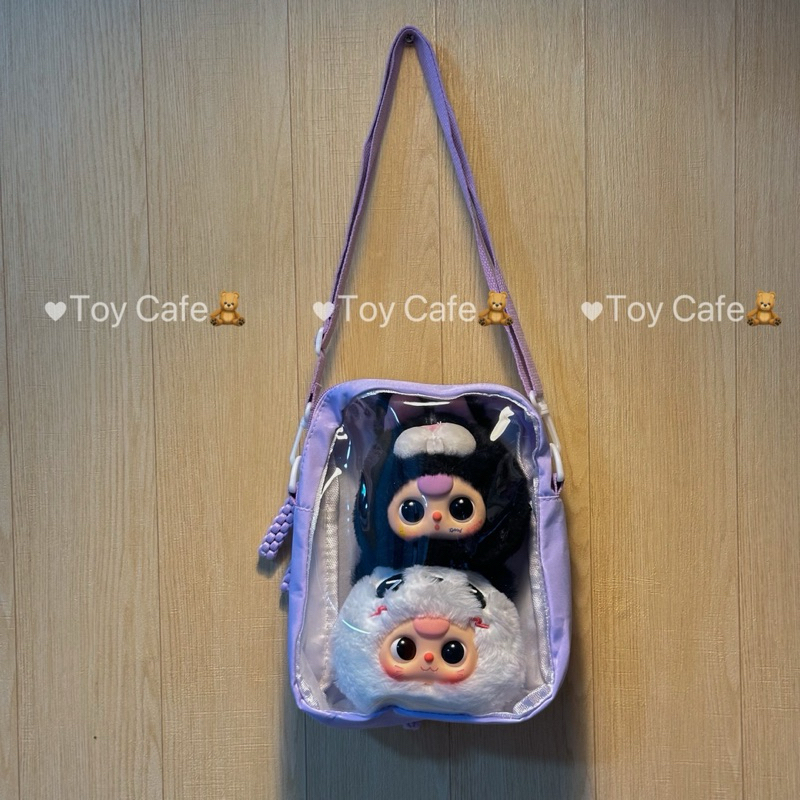 ส่งจากไทย กระเป๋าใส่ตุ๊กตา กระเป๋าใส กระเป๋าใส่Art Toy กระเป๋าคาดอก