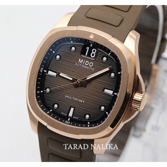 นาฬิกา MIDO MULTIFORT TV BIG DATE Automatic M049.526.37.291.00 pinkgold