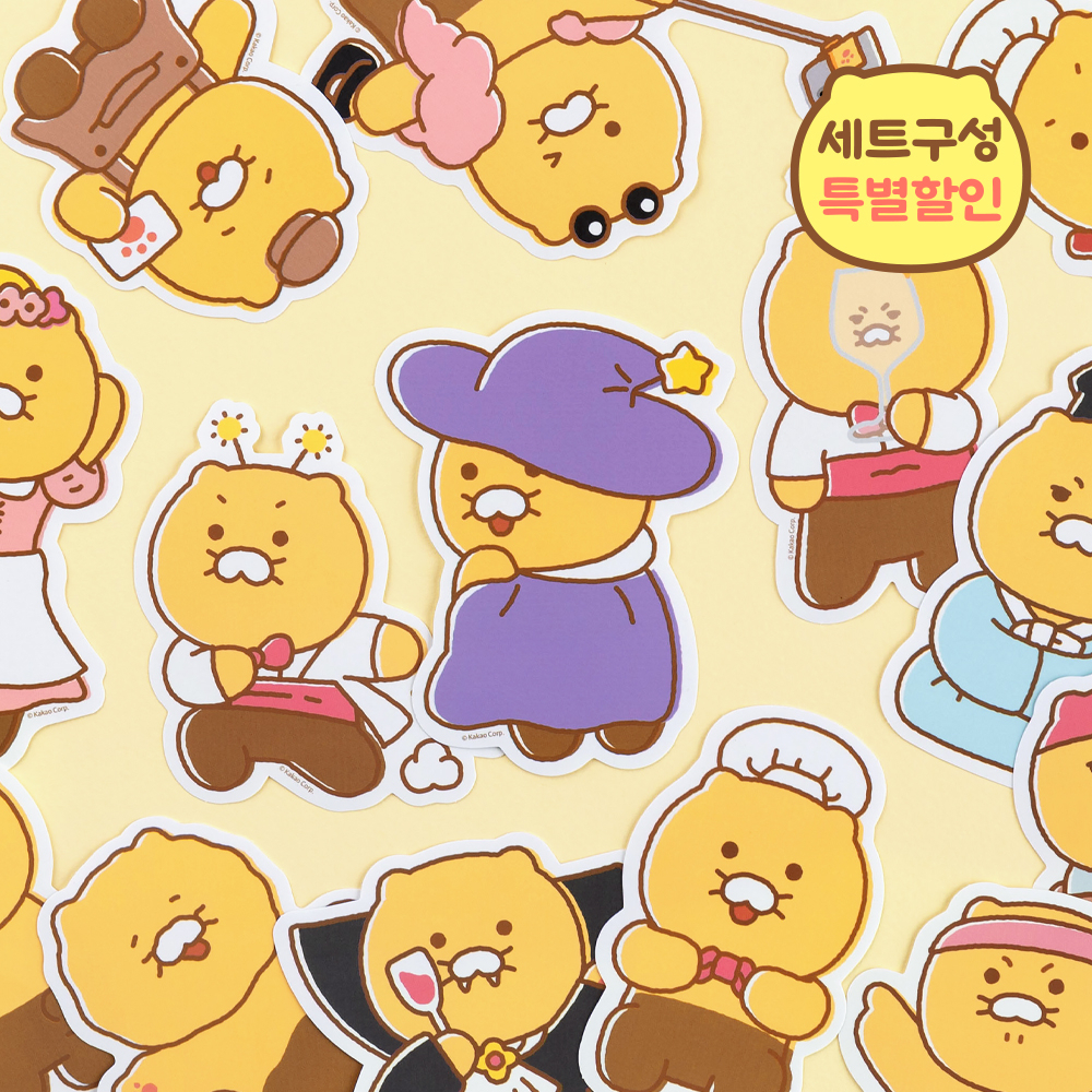 Random Big Sticker Byeolbyeol Choonsik สุ่มสติ๊กเกอร์ชุนซิก