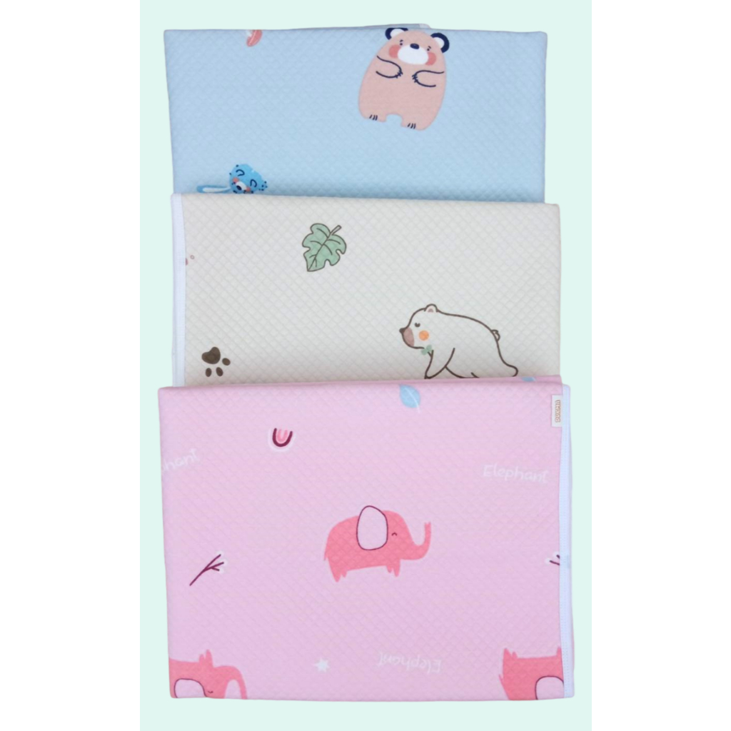 Dokma ผ้ารองฉี่ รองซับกันน้ํา 4ชั้น สําหรับทารกแรกเกิด ขนาด 20*28 นิ้ว, 28*36 นิ้ว คละลาย